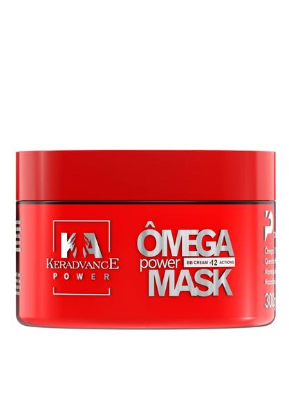 Ômega Power Mask KERADVANCE - Máscara Reconstrutora Instantânea - Keradvance-Lusty Professional