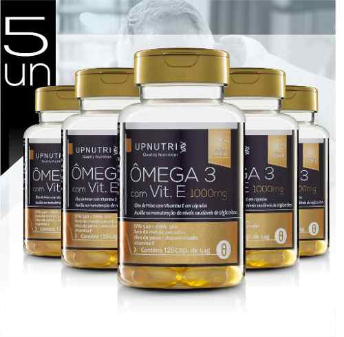 Omega 3 ( Premium) 120 Cap. 1000mg 5 Und- UPNUTRI