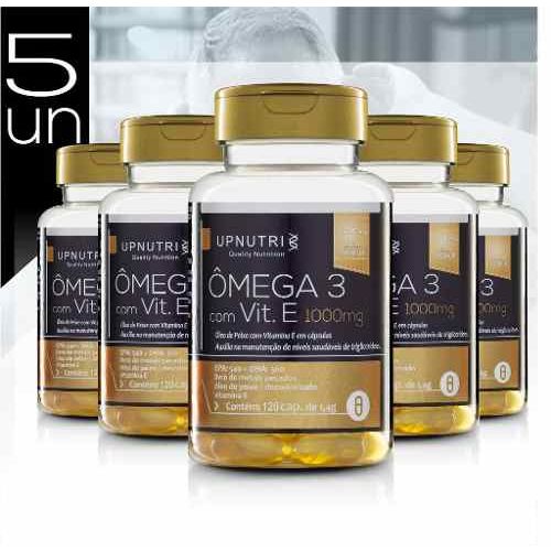 Omega 3 ( Premium) 120 Cap. 1000mg 5 Und- Upnutri