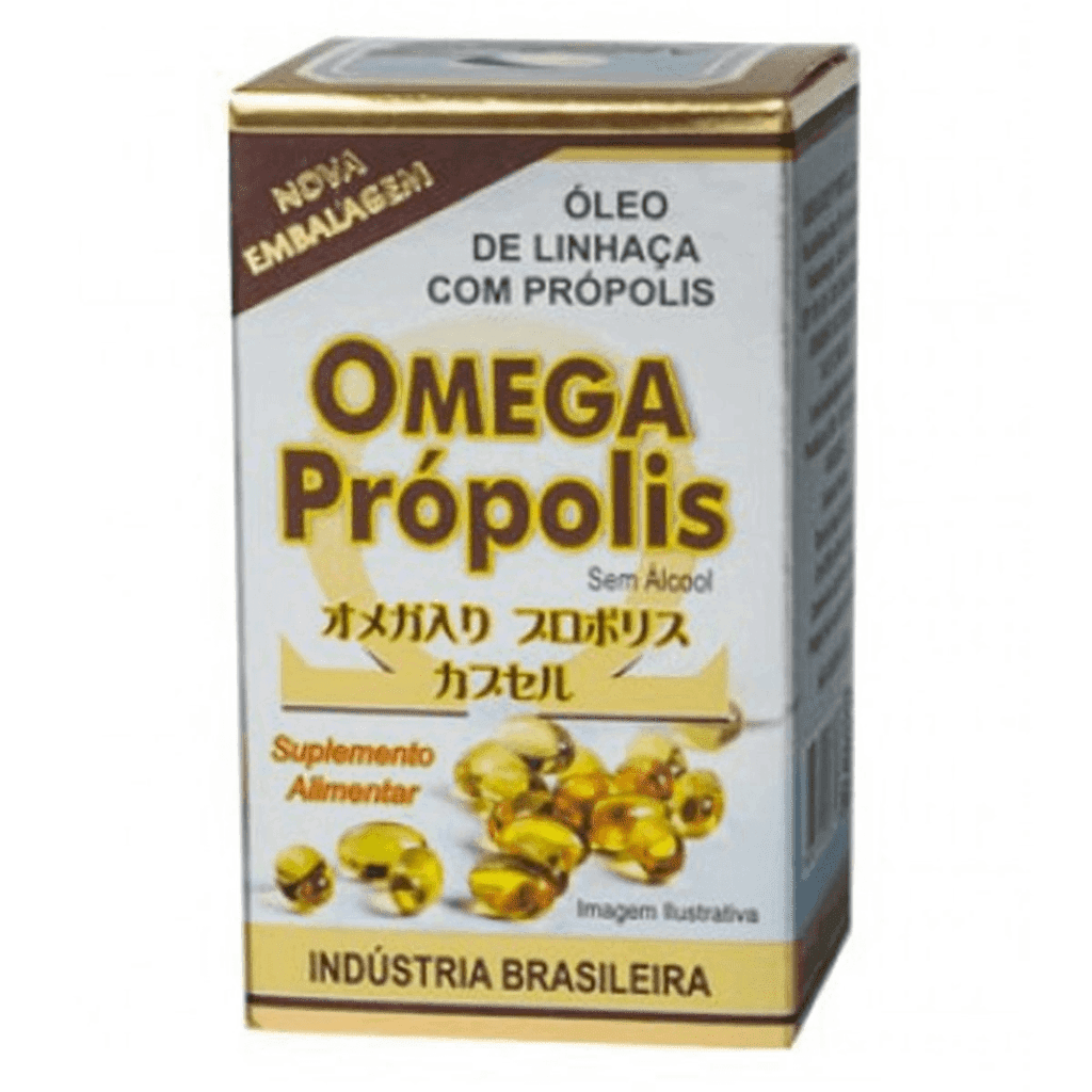 Omega Própolis 100 Cápsulas - Apis Brasil