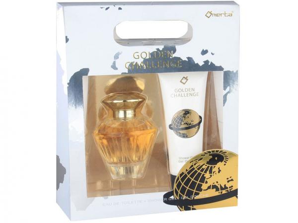 Omerta Golden Challenge Perfume Feminino - Eau de Toilette 100ml + Gel de Banho 100ml