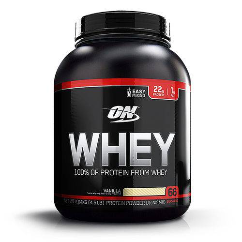 On Whey 100% - Optimum Nutrition - 2,04 Kg (black Line)