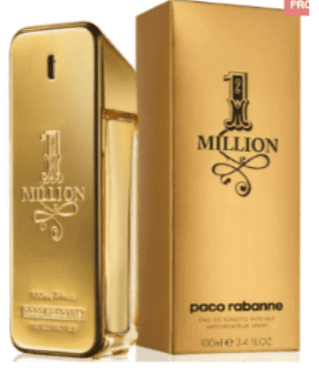 One Million -Paco Rabanne 100 Ml (Amarelo)