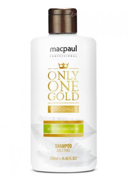 Only One Gold Coconut Shampoo Sem Sal 250ml Macpaul