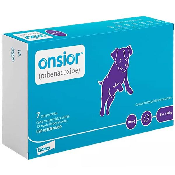 Onsior 10mg Elanco Cães 05kg a 10kg com 7 Comprimidos