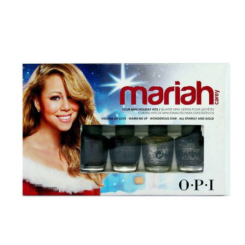 Opi Mariah Carey Four Mini Holiday - Kit Mini Esmalte 3,75 Ml