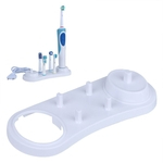 Oral-B Branco Suporte Escova De Dentes Elétrica Stander Caixa De Armazenamento Escova De Dentes Teeth Heads Caps