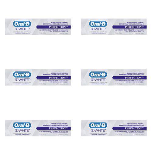 Oral B 3d White Perfection Creme Dental 75ml (kit C/06)