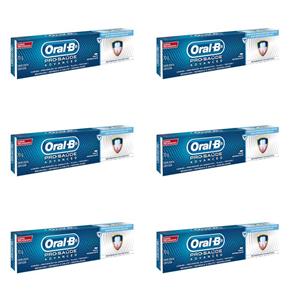 Oral B Pro Saúde Advanced Creme Dental 70g - Kit com 06