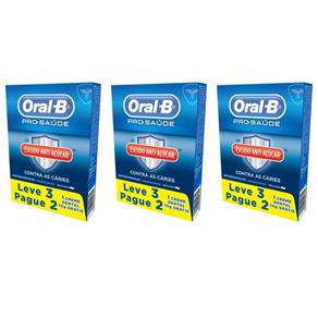 Oral B Pro Saúde Anti Açucar Creme Dental 70g - Kit com 03