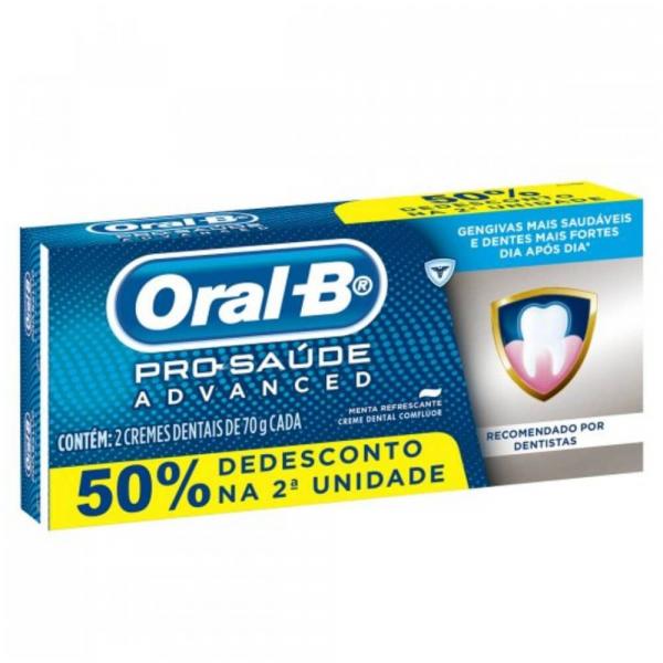 Oral-B Pro-Saúde Creme Dental Advanced 2x70g