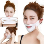 Orelha Dupla Gancho V Forma 4D Firming Máscara Facial Anti-rugas Hidratante Gel