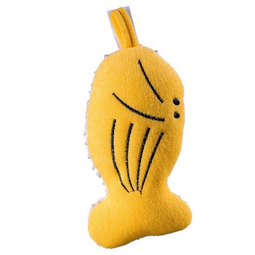 Orgânica Bath Toy Peixinho Amarelo - Esponja de Banho