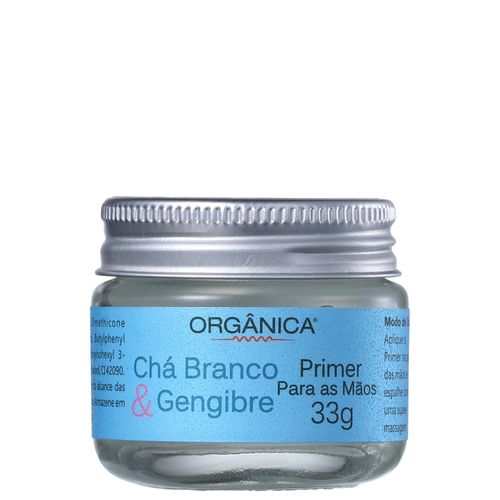 Orgânica Chá Branco & Gengibre - Creme Hidratante para as Mãos 33g