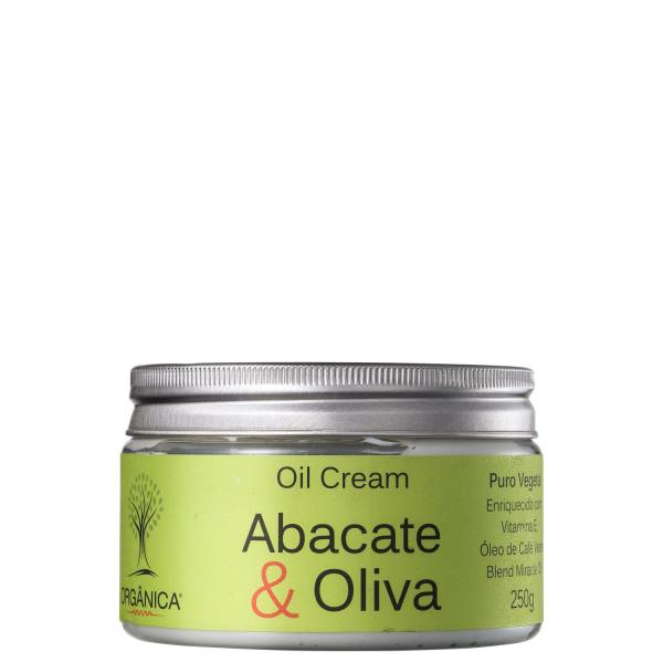 Orgânica Oil Cream Abacate Oliva - Hidratante 270ml