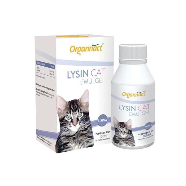 Organnact Lysin Cat Emulgel 100ml