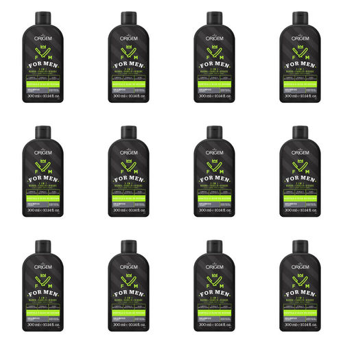 Origem For Men Crescimento Shampoo 300ml (kit C/12)