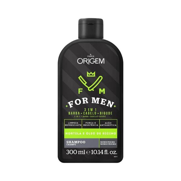 Origem For Men Crescimento Shampoo 300ml