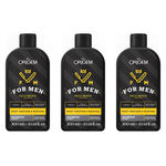 Origem For Men 3em1 Shampoo 300ml (kit C/03)