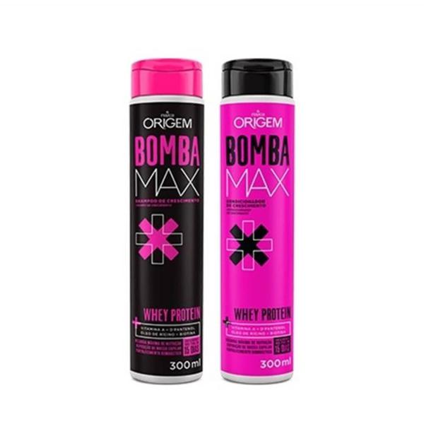 Origem Kit Bomba Max Shampoo + Condicionador 300ml