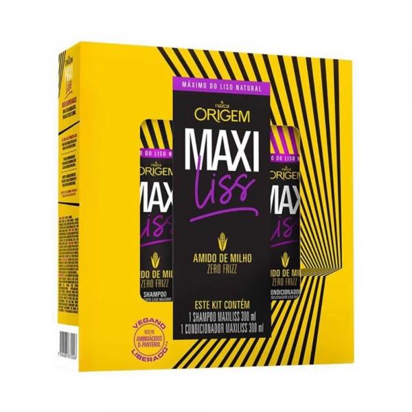 Origem Maxliss Shampoo + Condicionador 300ml