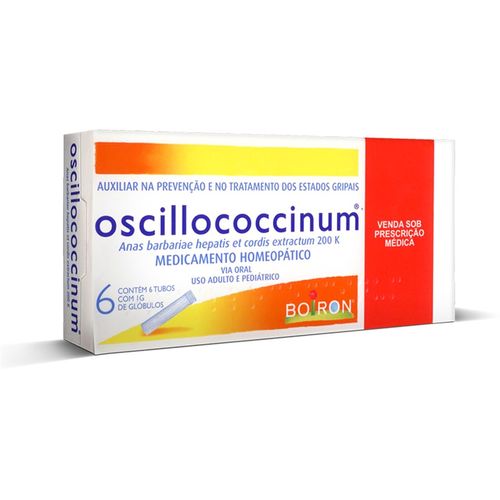 Oscillococcinum 200k 6 Tubos Boiron
