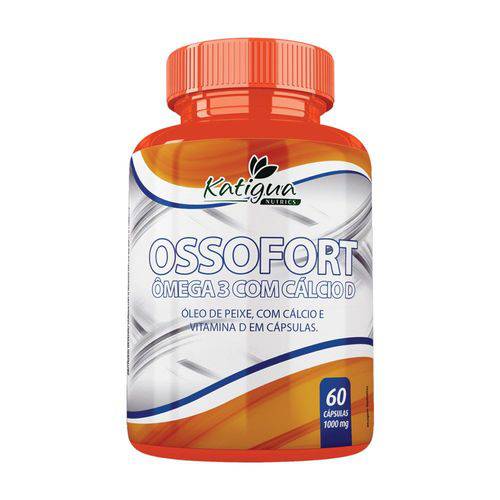 Ossofort (Ômega 3 + Cálcio D) - 60 Cápsulas - Katigua