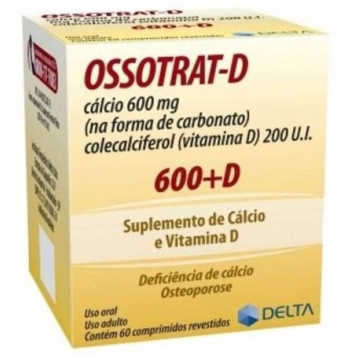 Ossotrat - D 600mg 60cp - Delta