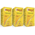 OSSOVIT 600+D3 Vitamina Para Previnir Tratar Combater Osteoporose 180cp Arte Nativa