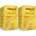OSSOVIT 600+D3 Vitamina Previne e Trata Osteoporose 120cp Arte Nativa 