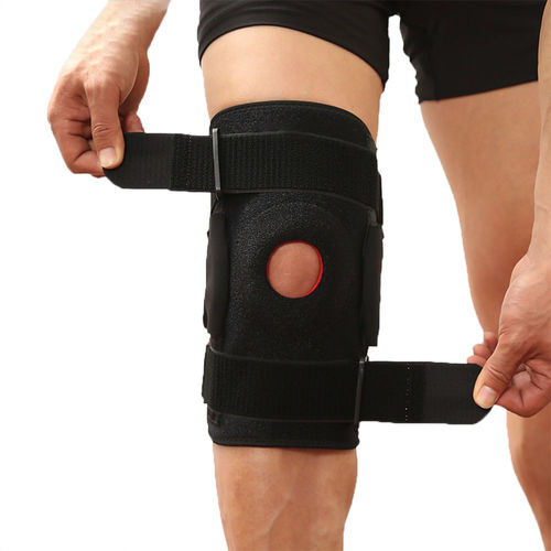 Outdoor joelho ajustável Suporte Pad Brace Protector Patella Suporte Joelho artrite do joelho luva Conjunto Leg Compression