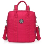 Outdoor Simples Zipper Grande Capacidade Moda Mulheres de mochila de nylon Travel Bag