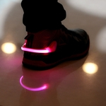 Outdoor Sports Segurança LED Shoes Clip for Noite Walking