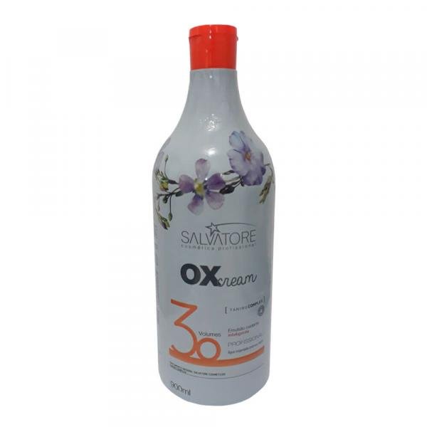 OX 30 Volumes Tanino Complex Salvatore Professional Água Oxigenada 900ml