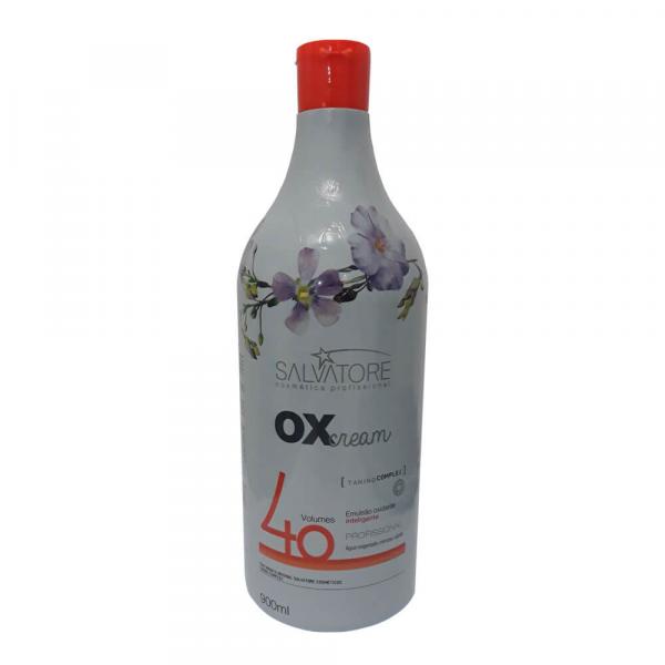 OX 40 Volumes Tanino Complex Salvatore Professional Água Oxigenada 900ml