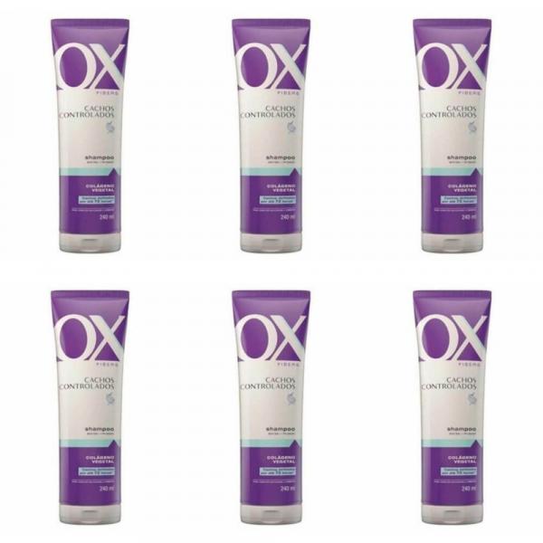 Ox Fibers Cachos Shampoo 240ml (Kit C/06)