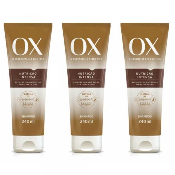 Ox Oils Shampoo 240ml (Kit C/03)