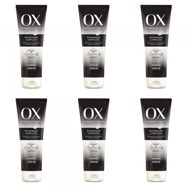 Ox Plants Reparação Completa Shampoo 240ml (Kit C/06)