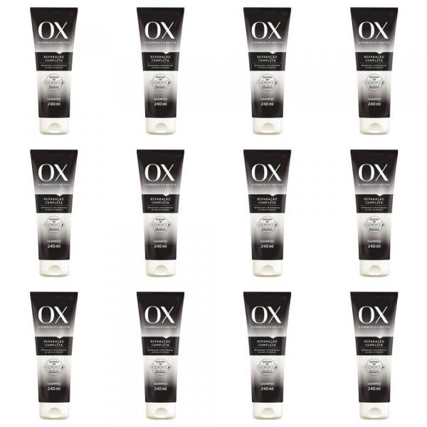 Ox Plants Reparação Completa Shampoo 240ml (Kit C/12)