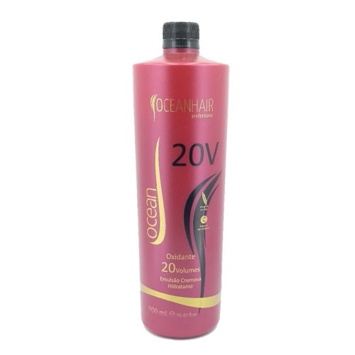 Oxidante 20 Volumes Emulsão Cremosa Hidratante 900Ml | Ocean Hair