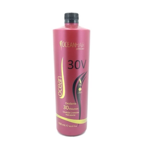 Oxidante 30 Volumes Emulsão Cremosa Hidratante 900Ml | Ocean Hair
