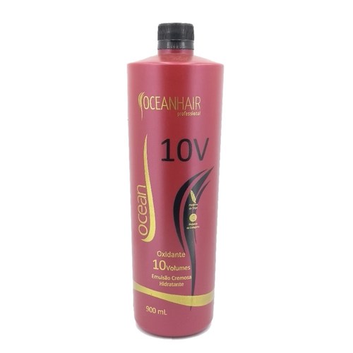 Oxidante 10 Volumes Emulsão Cremosa Hidratante 900Ml | Ocean Hair