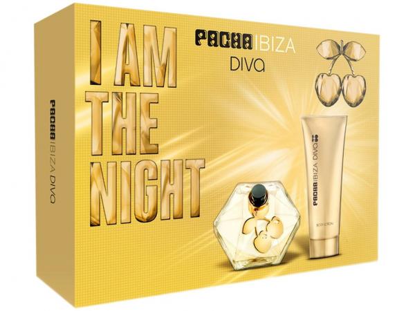 Pacha Ibiza Diva Perfume Feminino - Eau de Toilette 80ml + Loção Corporal 75ml