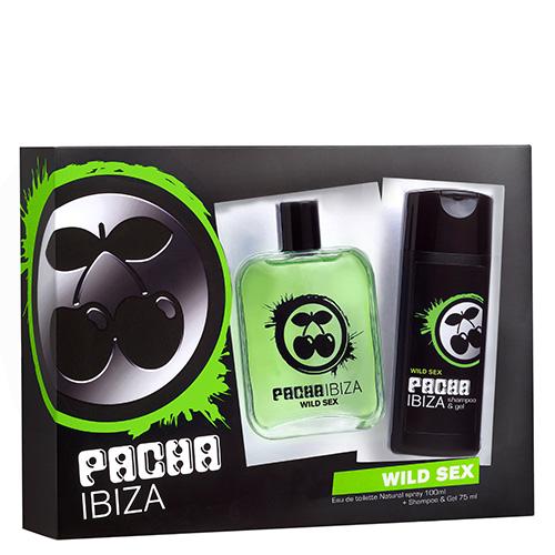 Pacha Ibiza Wild Sex Pacha Ibiza - Masculino - Eau de Toilette - Perfume + Gel de Banho