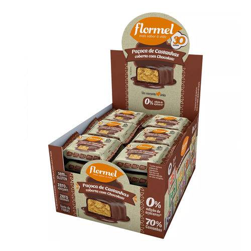 Pack Paçoca com Whey e Chocolate Zero – Flormel