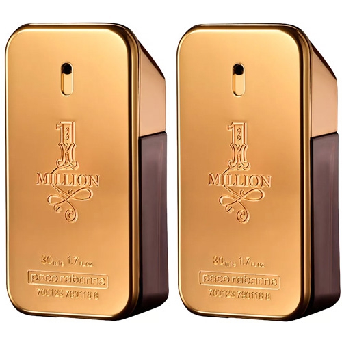 Paco Rabanne 1 Million Kit - Perfumes Masculino 2x 30ml