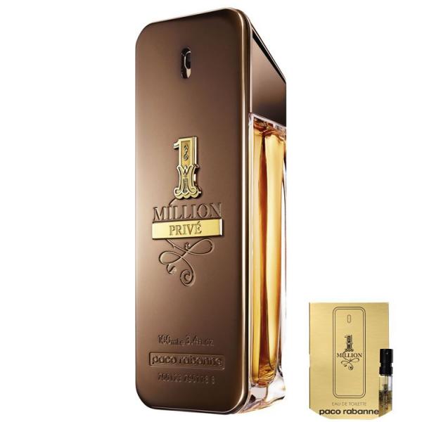 PACO RABANNE 1 MILLION PRIVÉ PERFUME MASCULINO EDP 100 ML + Perfume Paco Rabane 1,5 Ml