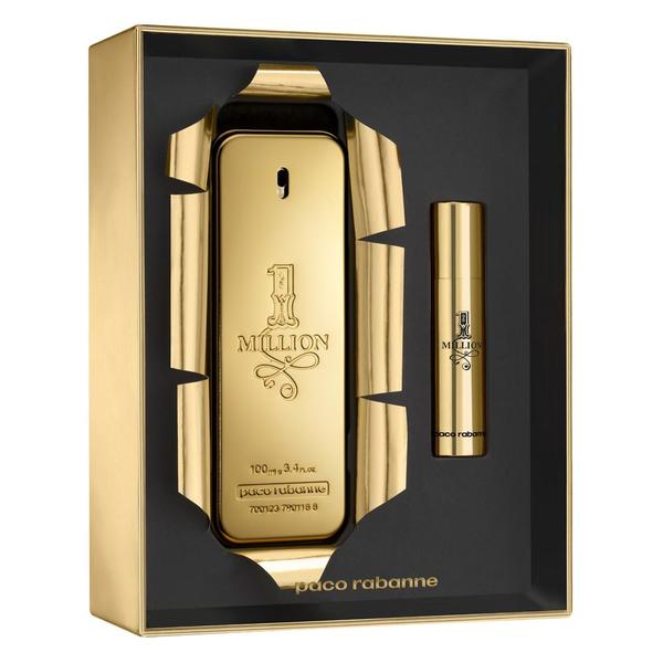 Paco Rabanne 1 Million Xmas Collector Kit - Perfume EDT + Travel Size