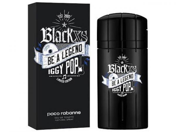 Paco Rabanne Black Xs Be a Legend Iggy Pop - Perfume Masculino Eau de Toilette 100ml