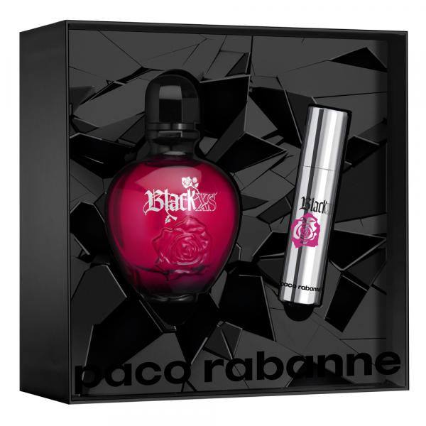 Paco Rabanne Black Xs For Her Kit - EDT 50ml + Travel Size